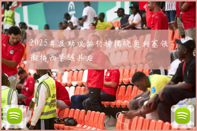 2025年度助攻排行榜揭晓奥利塞领衔梅西紧随其后
